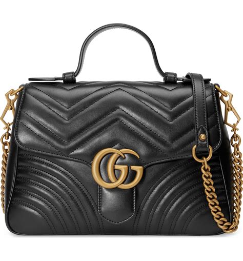 gucci gg marmont matelasse top handle bag|gucci marmont small matelasse bag.